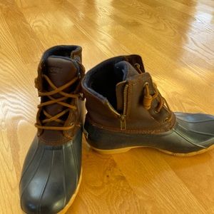 Sperry leather boots